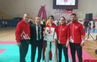 Yıldırımlı sporcu avrupa üçüncüsü