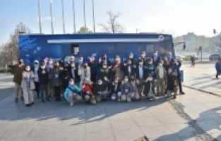 ‘Mavi Nefes’ otobüsü Bursa’da