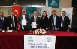 Nilüfer’de toplu sözleşme sevinci