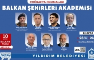 'Balkan Şehirleri Akademisi' başlıyor