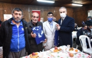 Başkan Aktaş yeni yılı anlamlı ziyaretlerle karşıladı