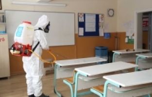 Okullarda kapsamlı dezenfeksiyon çalışması