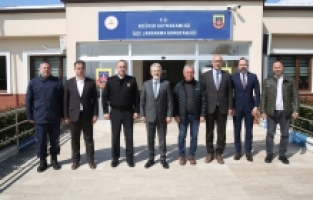 Başkan Erdem’den Üsteğmen Aktaş’a hayırlı olsun ziyareti