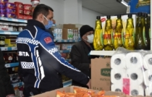 Zabıtadan marketlere yağ denetimi