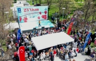 Bursa’da çocukların 23 Nisan coşkusu