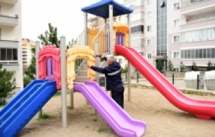 Yıldırım parkları yaza hazır
