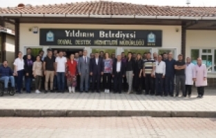 Başkan Yılmaz, belediye personeliyle bayramlaştı