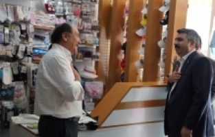 Başkan Yılmaz'dan esnafa bayram ziyareti