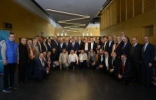 Yıldırım ailesi bayramlaştı