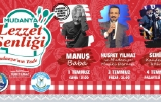 Mudanya Lezzet Şenliği Başlıyor