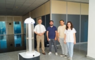 Ulutek'te Geliştirilen Robot, Virüsleri Yok Ediyor