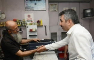 Başkan Yılmaz Esnaf Turunda
