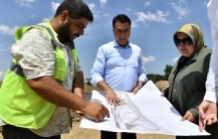 Dev millet bahçesi için çalışmalar başladı