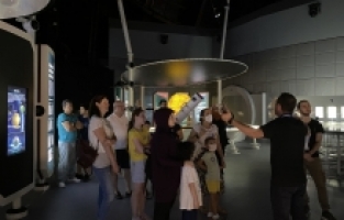 Astronomi Meraklıları GUHEM’deki Özel Etkinlikte Buluştu