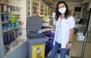 Atık ilaç projesine yoğun ilgi