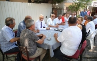 Başkan Turgay Erdem Özlüce halkıyla buluştu