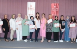 Hayat Hastanesi Gebe Okulu sona erdi