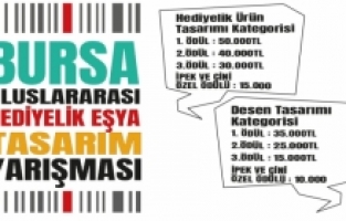 Hediyelik tasarımları Bursa için yarışacak
