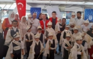 ‘Mavi Tur’la sünnet şöleni