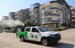 Mudanya’da Sinekle Mücadele