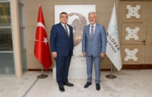Başkan Erdem, Özarslan’ı makamında ağırladı