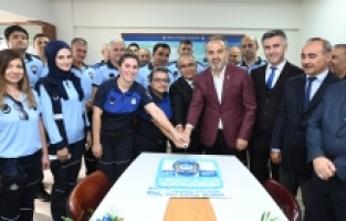 Bursa'da zabıtanın 196’ncı gurur yılı