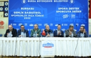 Gemlik Basketbol’a Bursasu Desteği