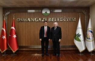 Başkan Dündar’a Fransız Mevkidaşından Taziye Ziyareti