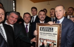 Kestel'den Cumhurbaşkanı Erdoğan'a anlamlı hediye