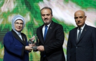 Bursa'ya 'suda verimlilik' ödülü