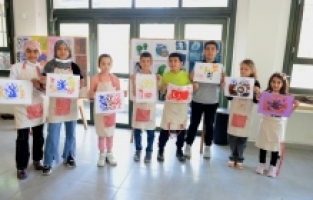 DEPREMZEDE ÇOCUKLAR ATÖLYELERDE BULUŞTU