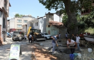 TİRİLYE MEZARLIK YOLU ÇALIŞMALARI TAMAMLANDI