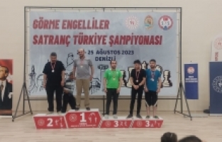 NİLÜFER BELEDİYESİ GESK'TEN SATRANÇTA 3 MADALYA
