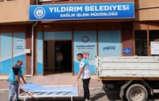 Yıldırım'da engelli ve hasta vatandaşlara ücretsiz yardım