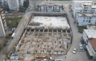 Bağlaraltı Modern Pazar Yeri çalışmaları devam ediyor
