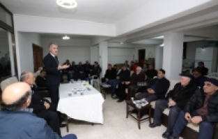 Başkan Taban, Özbirlik Sitesi sakinleriyle buluştu