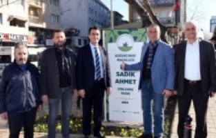 Osmangazi’den Dr. Sadık Ahmet’e vefa