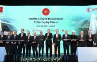 SABİHA GÖKÇEN HAVALİMANI 2. PİSTİ CUMHURBAŞKANI RECEP TAYYİP ERDOĞAN TARAFINDAN AÇILDI