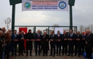 Yıldırım Belediyesi, Sungu'ya Gençlik Parkı kazandırdı