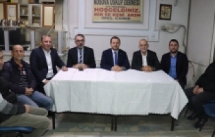 Ak Partili Kılıç’tan Rumeli derneklerine ziyaret