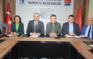 CHP İl Başkanı Yeşiltaş aday adaylarıyla bir araya geldi