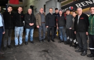 Başkan Aktaş, Otosansit esnafını dinledi