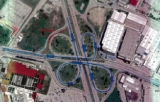 DOSAB Kavşağı’nda trafik düzenlemesi