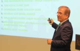 Sedat Yalçın Bursa basınına projelerini anlattı