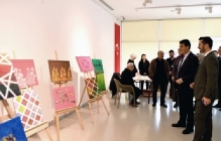 ALBAM sakinlerinden Yaşlılar Haftası sergisi