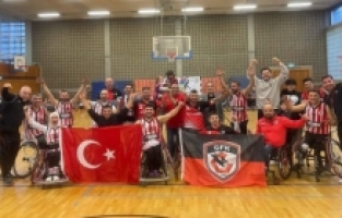Gazişehir Gaziantep Tekerlekli Sandalye Basketbol Takımı Münih'te Şampiyon Oldu!