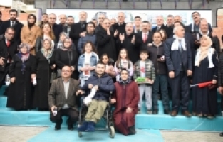 Mevlana’da anahtarlar teslim edildi