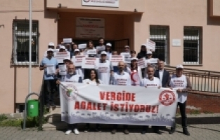 Bursa’da Sağlık Çalışanları Vergide Adalet İstiyor