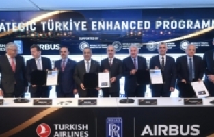 Türk Hava Yolları -Airbus- Rolls-Royce Arasında Tarihi İşbirliği