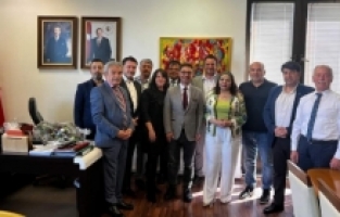 Güney Bavyera Türk Gazetecilerinden Münih Başkonsolosu Süalp Erdoğan'a nezaket ziyareti